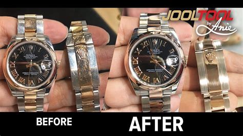 rolex polieren kosten|should you polish a rolex.